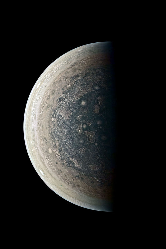 Jupiter von unten
