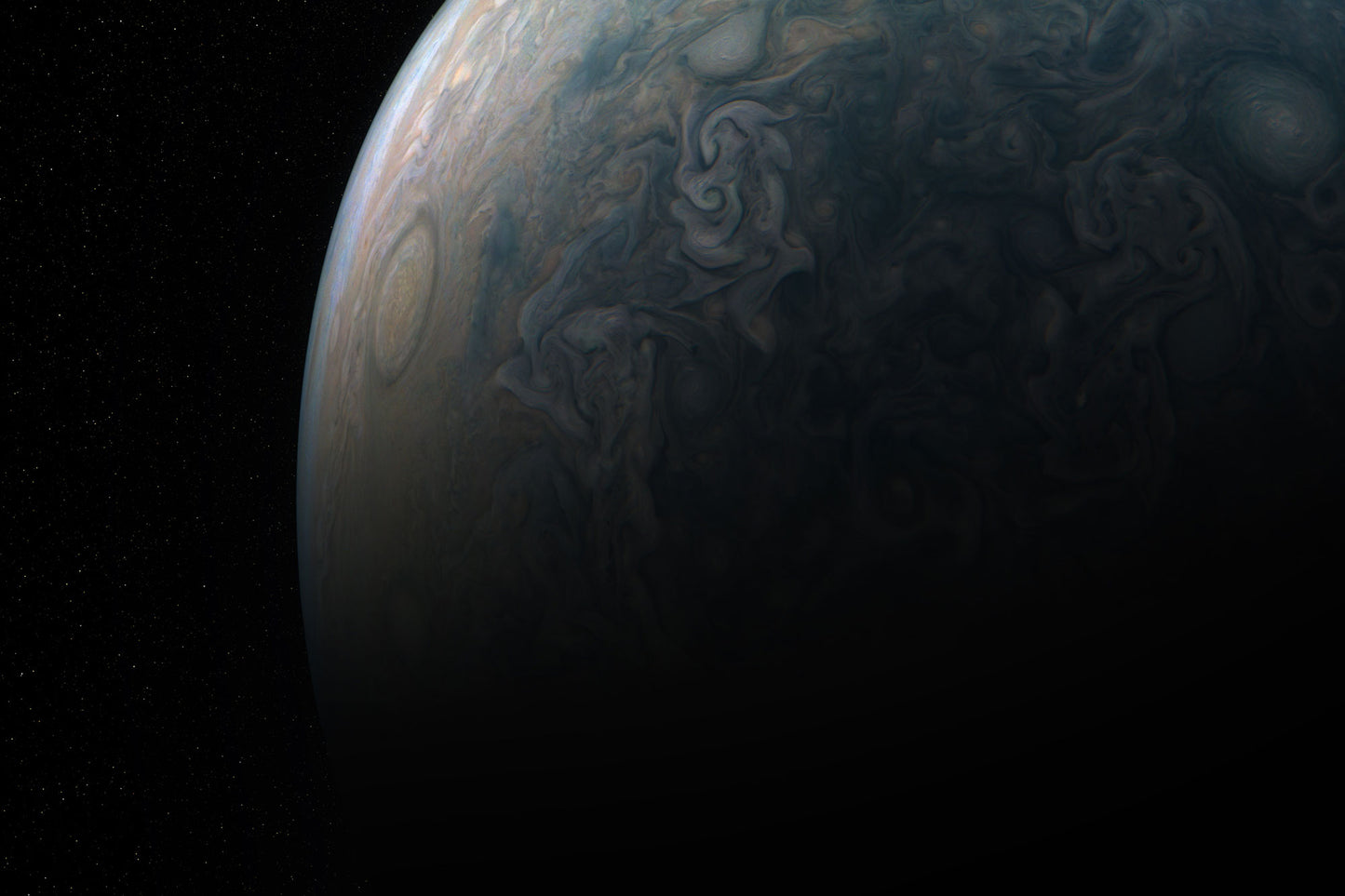 Artistic Portrait of Jupiter